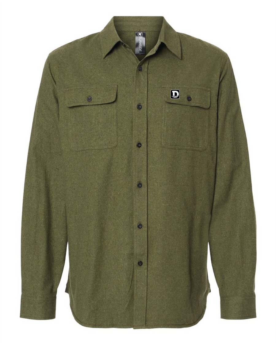 Doomswell Icon Flannel Army Green