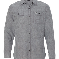 Doomswell Icon Flannel Dark Heather Grey