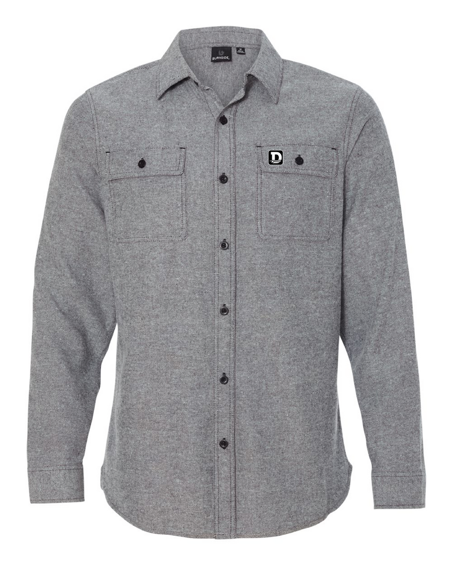 Doomswell Icon Flannel Dark Heather Grey