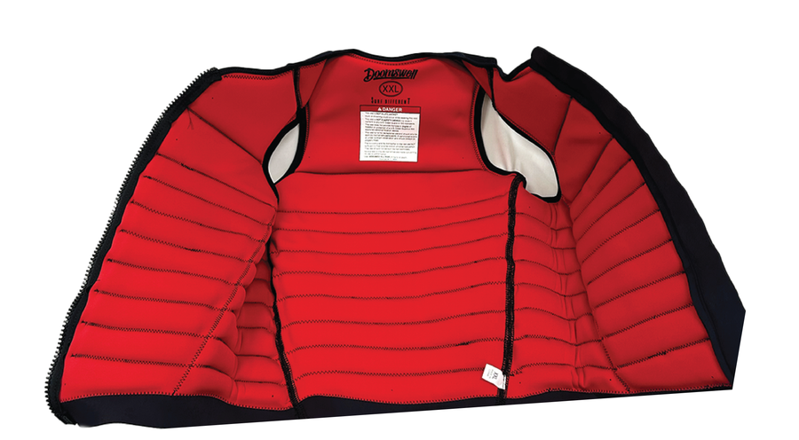 Wakesurf Vest - Black Red